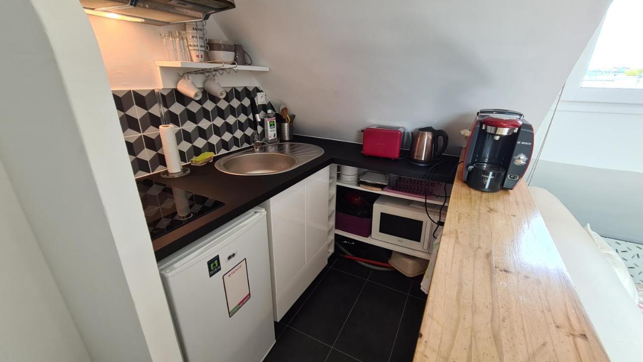 Coeur De Avec Vue Sur Les Toits Appartement