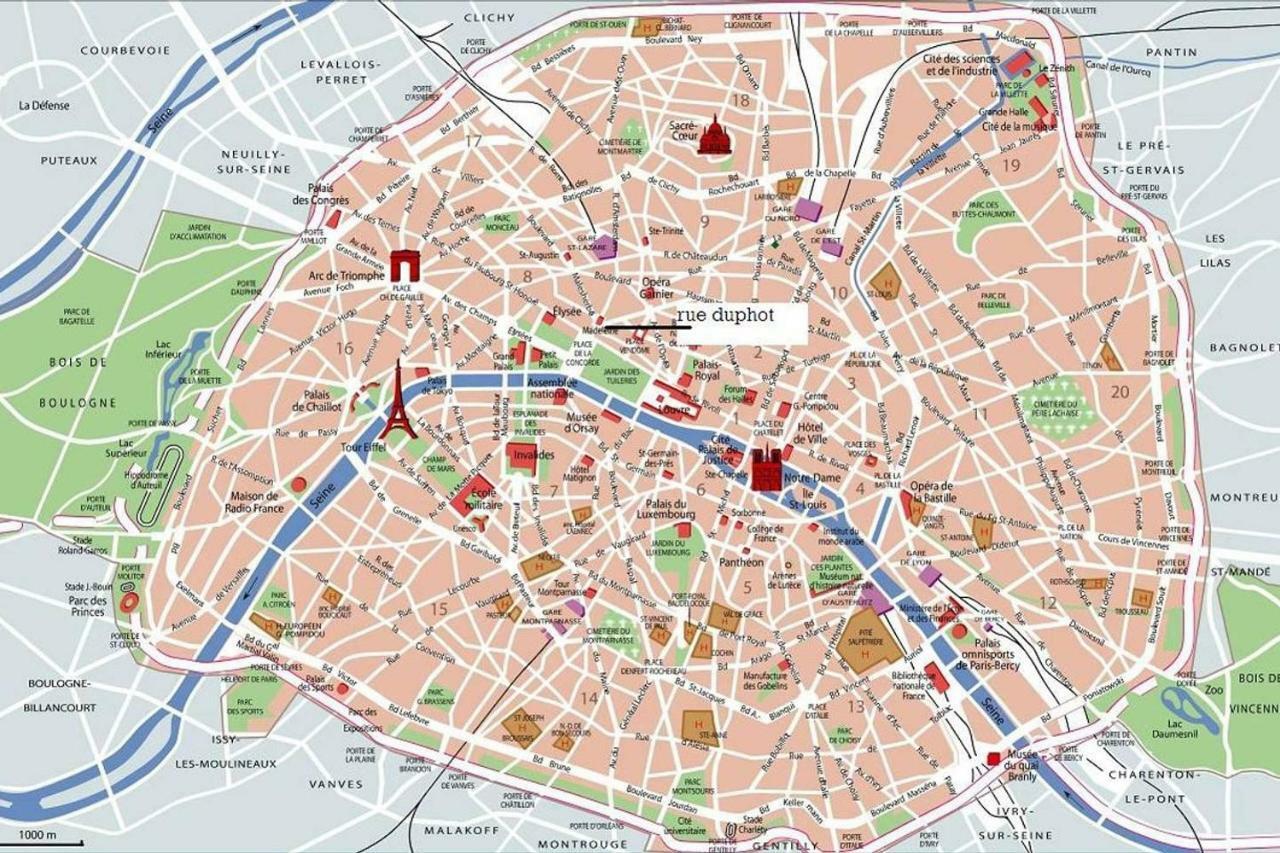 Apartamento Coeur De Avec Vue Sur Les Toits París